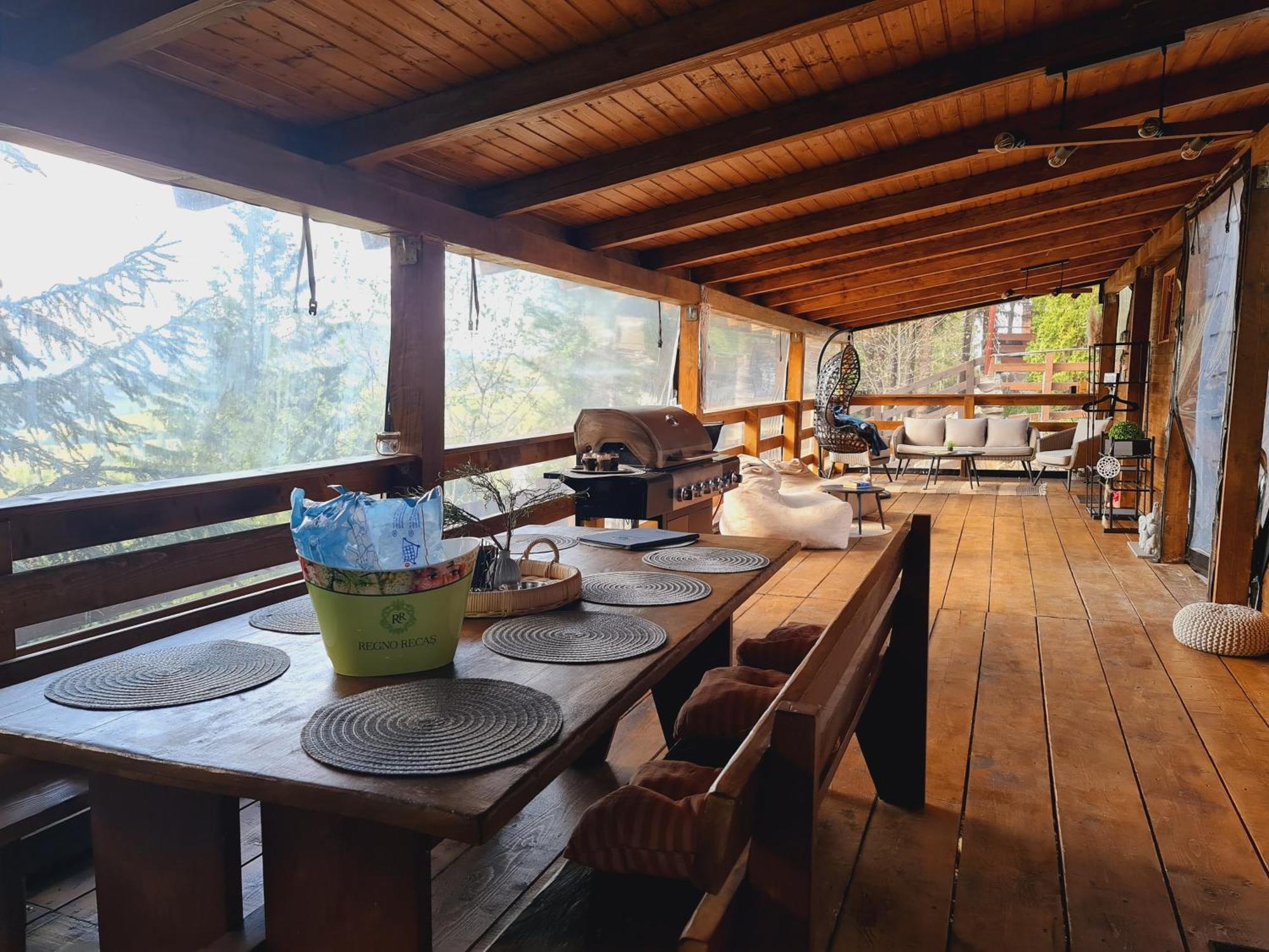 Cabane A-Frame Ceziade Tihuta Piatra Fântânele Exterior foto