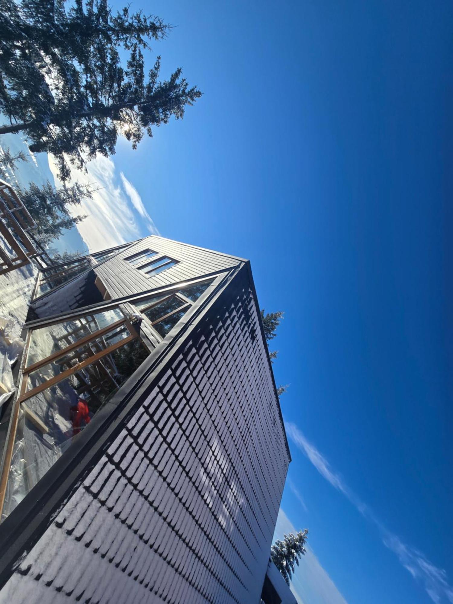 Cabane A-Frame Ceziade Tihuta Piatra Fântânele Exterior foto