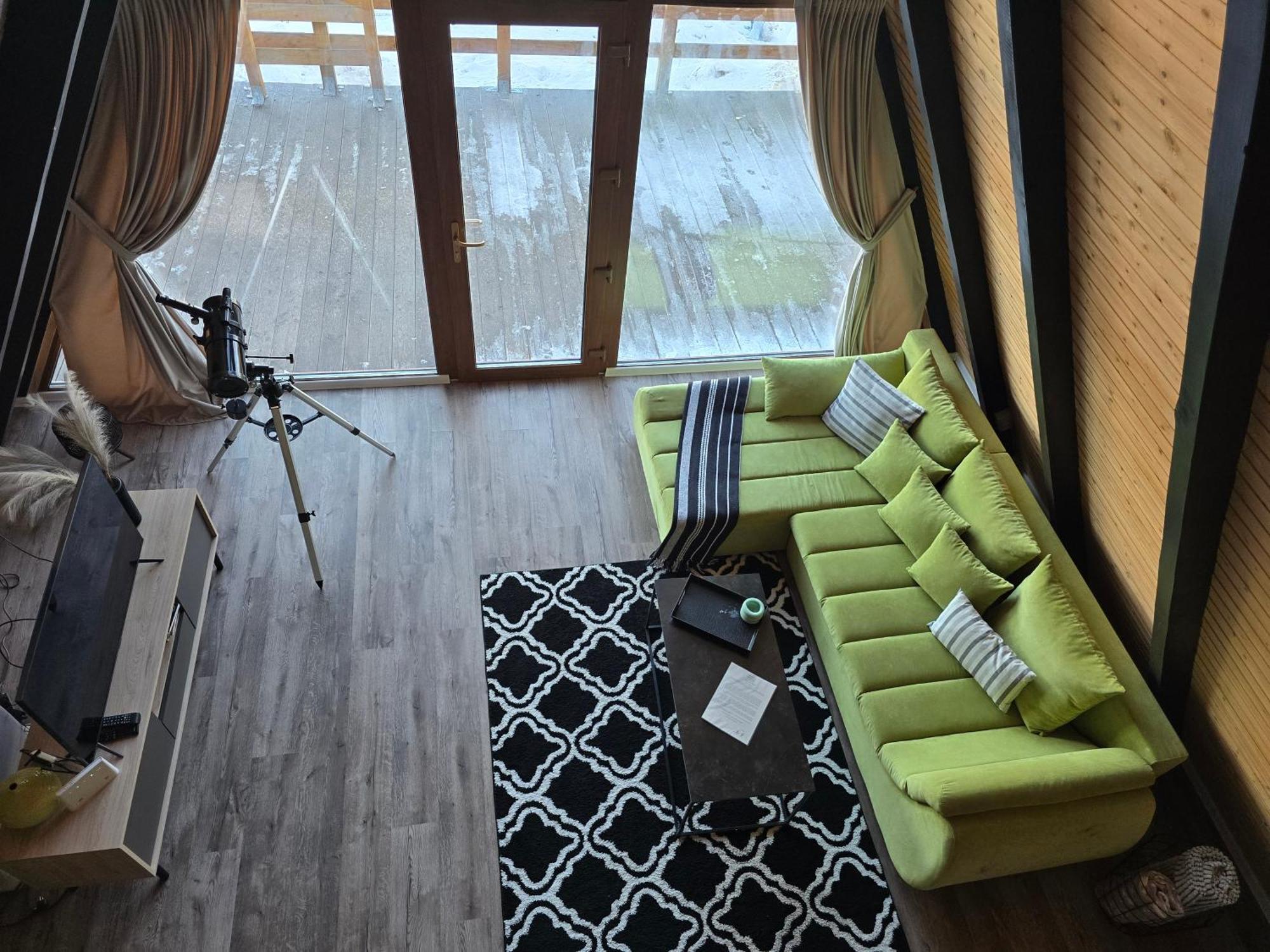 Cabane A-Frame Ceziade Tihuta Piatra Fântânele Exterior foto