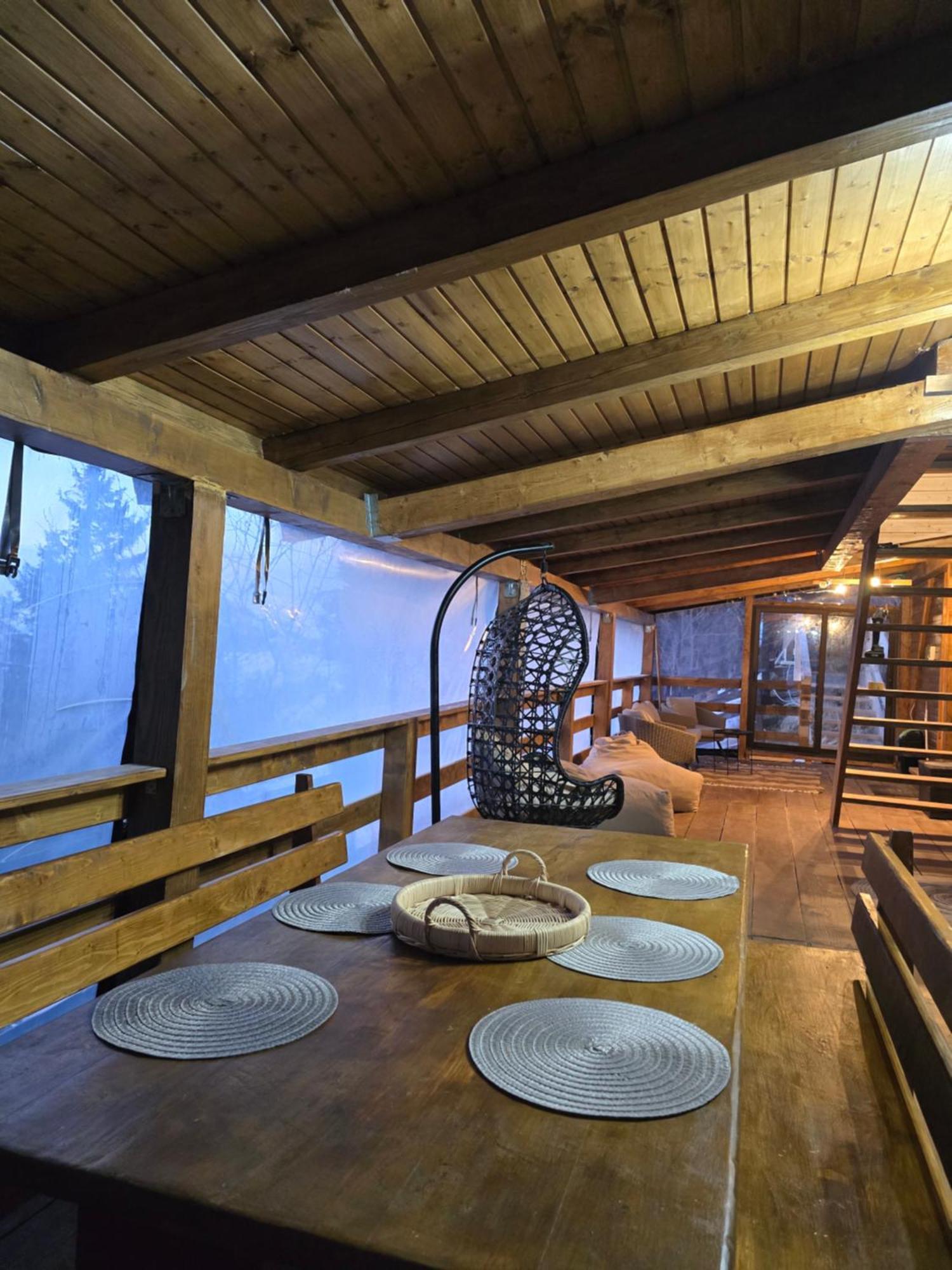 Cabane A-Frame Ceziade Tihuta Piatra Fântânele Exterior foto