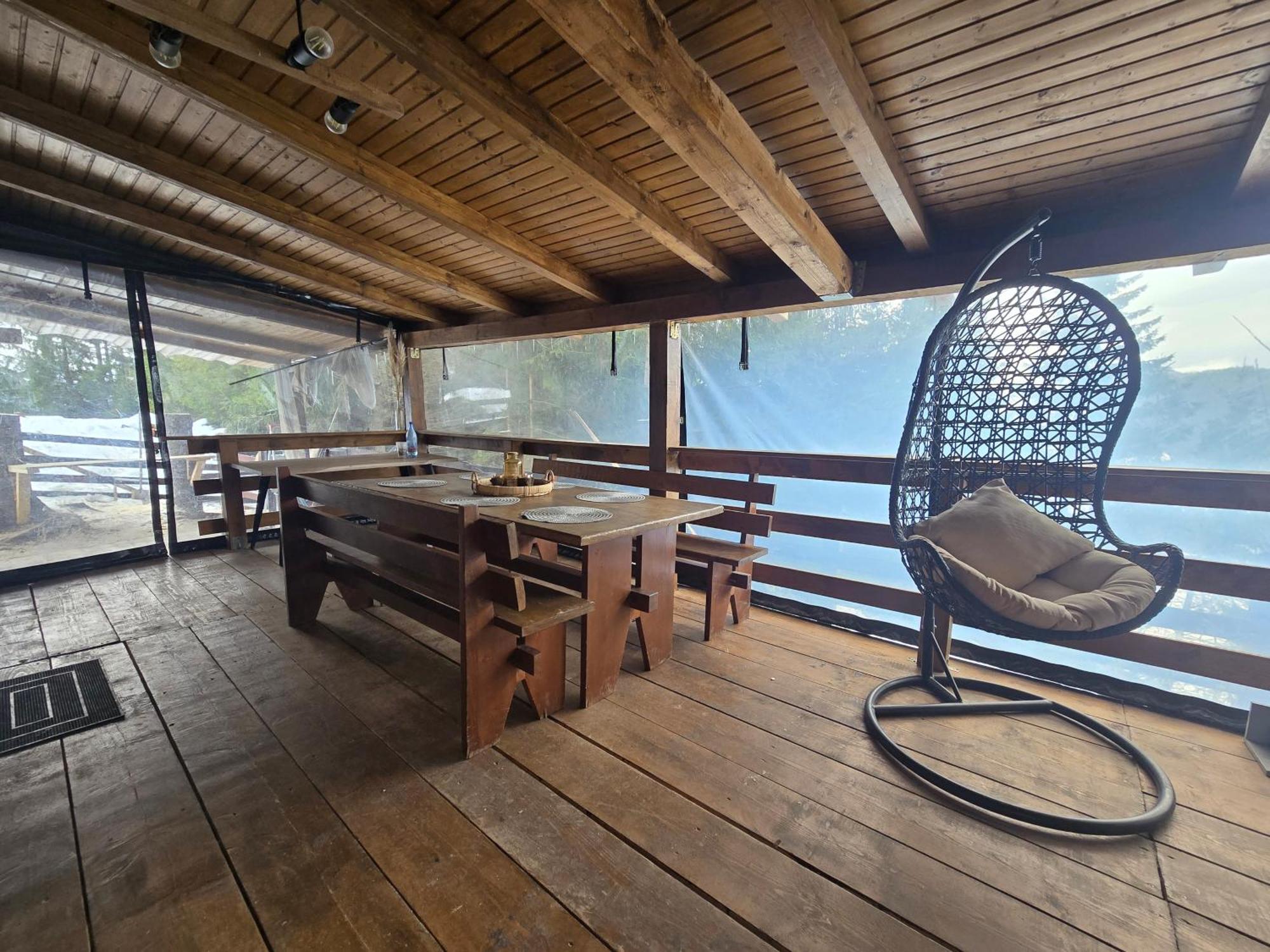 Cabane A-Frame Ceziade Tihuta Piatra Fântânele Exterior foto