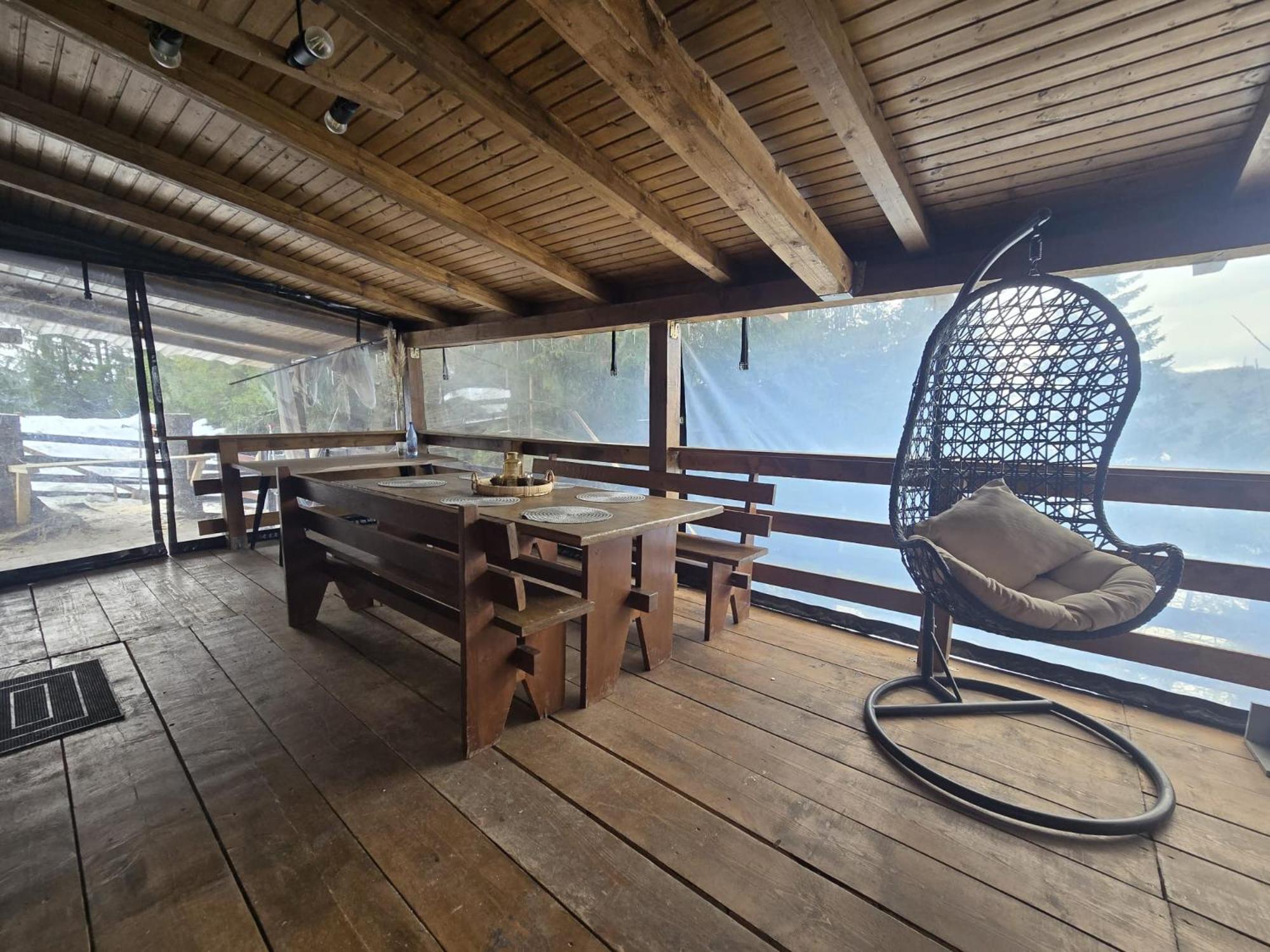 Cabane A-Frame Ceziade Tihuta Piatra Fântânele Exterior foto